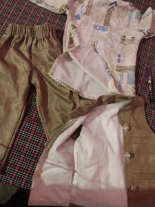 Baby Partywear Suit Set For Upto 16 Months