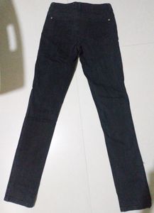 Grunge Lulu and Sky Charcoal Black Cigarette Jeans