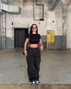 Black Cargo Pants