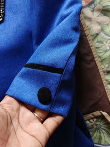 Boy&#39;s Blue Festive Suit
