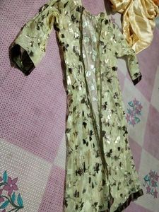 Wow Gold Gown With Shrug