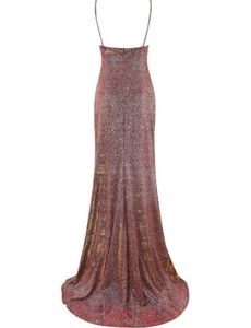 URBANIC Women&#39;s Ruched Sequin Gowns Sexy Spaghetti