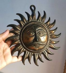 Vintage Sun Face Wall Decor