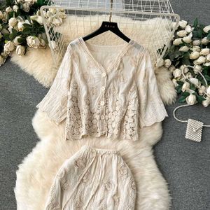 Beach Croshet Co- Ord Dress