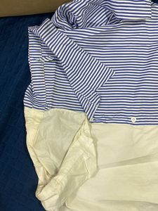 Off Shoulder And Baggy Shirt