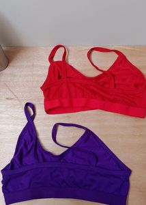 Pack Of 2 Cotton Bra