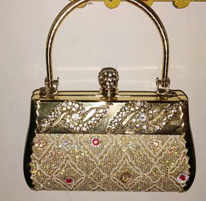 Beautiful Golden Clutch