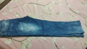 Acid Wash Denim Jeans