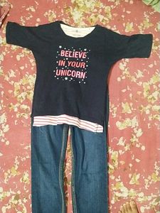 Combo Shirt and jeans for girls