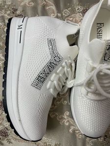 White Fashion Sneakers