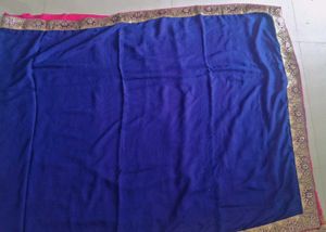 Elegant Blue Saree
