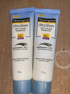 Neutrogena Ultra Sheer Sunscreen
