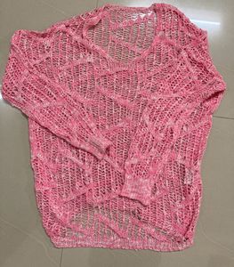Women- Netted Tshirt