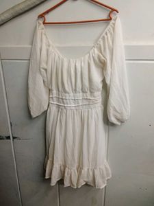 Chic White Mini Dress