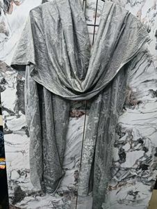 Elegant Grey🇲🇾 Embroidered Dupatta