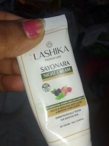 Lashika Night Cream Sample 10 Ml