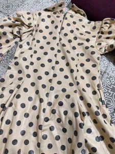 Vintage Polka Dot Peter Pan Collar Dress