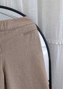 Beige formal pants