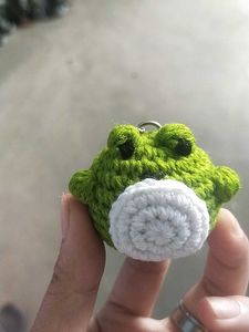 Crochet Cute 🐸 Keychain.