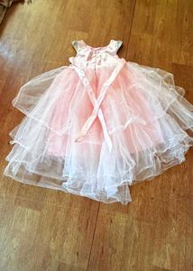 Pink Sequin Party Dress