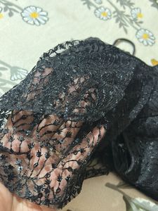 Black Sequins Blouse