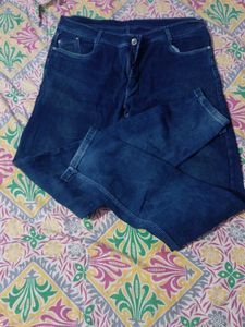 Dark Blue Denim Jeans