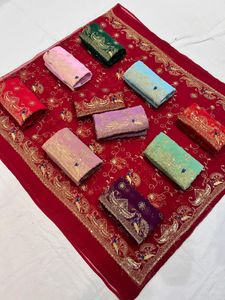 original Thakurji georgette