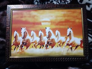 7 Horse Photo Frame