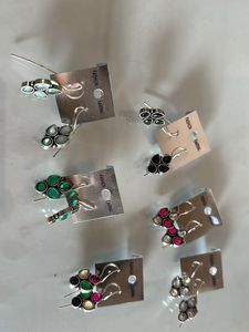 6piece Ethnic Earrings