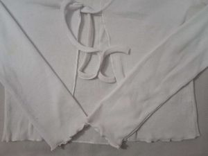 White Cardigan Top