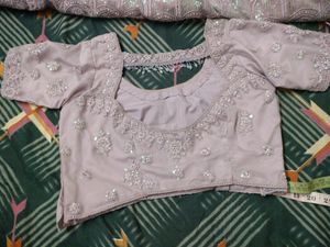 Latest Lilac Lehenga With Cancan