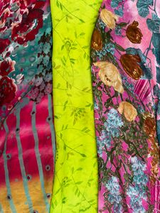 set of three beautiful sarees