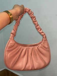 pink shoulder bag
