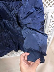 🎁Navy Longline Puffer Coat ()