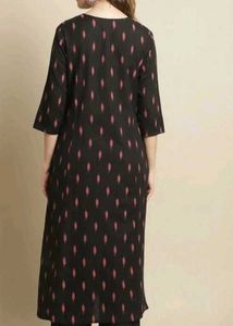 Pistaa Cotton Embroidred A Line