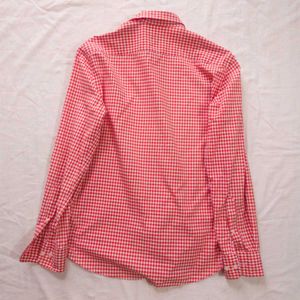 Unisex Red Gingham Shirt