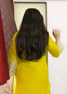 Green Embroidered Kurta Set