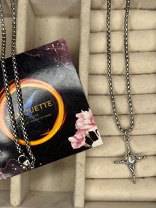 anti-tarnished cross necklace