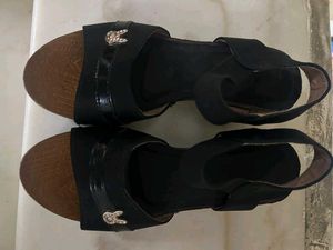 Black Clog Sandals