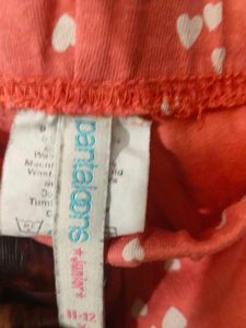 Cute Pink Denim dungri n leggings