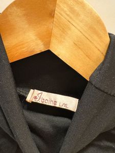 Black Turtleneck Long Sleeve Top