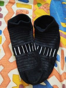 Black Striped Socks