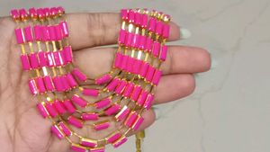 Pink Layered Necklace