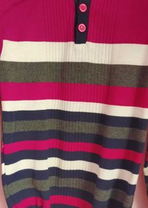 Striped Pullover Sweater