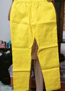 Yellow Embroidered Kurta