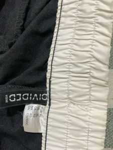 Black &amp; White Track Pants