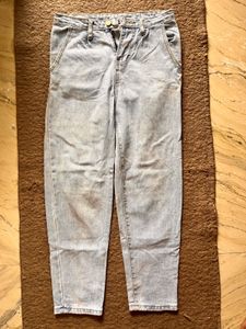 Light Blue Boyfriend Denim Jeans