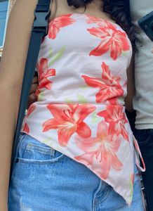 pink tube top