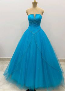 Stunning Blue Ball Gown