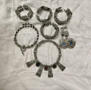 Combo Oxidised Jewellery Set
